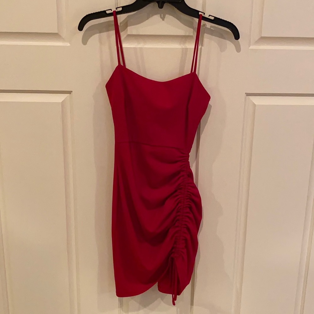 Mini Red Dress